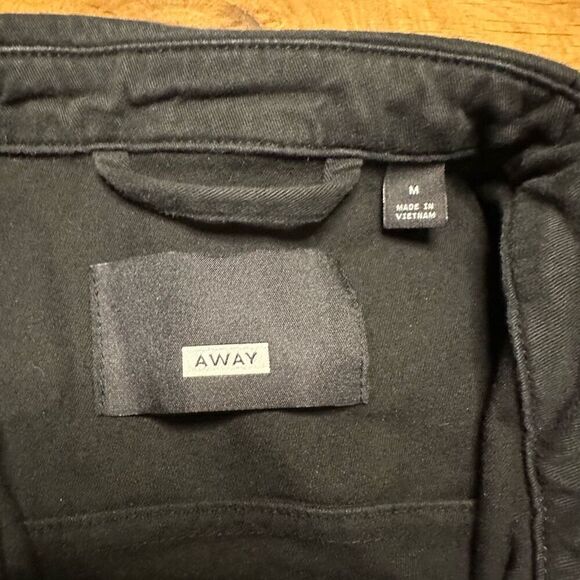 Away black snap jacket medium - Picture 3 of 10